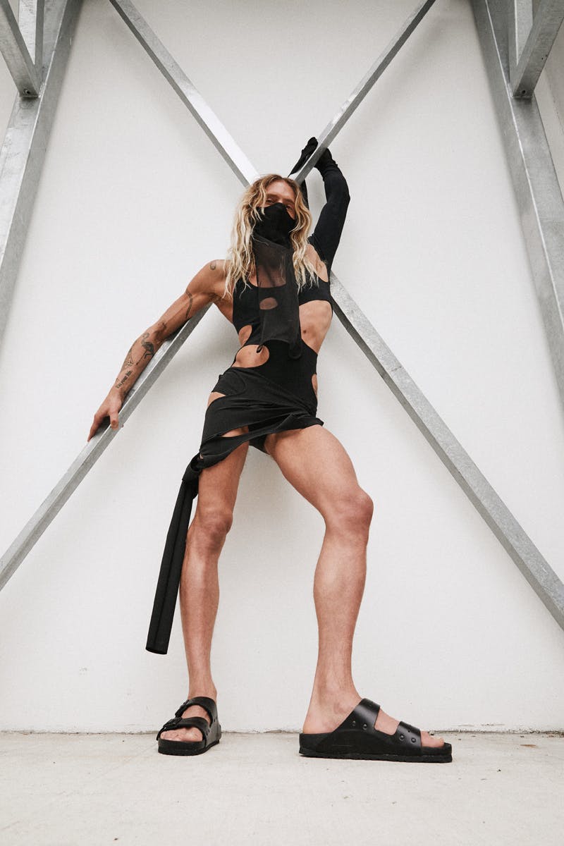 rick owens birkenstock mens